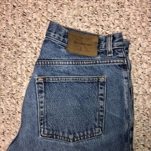 Calvin Klein mom jeans
